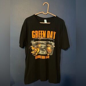 Green Day Revolution Radio T-Shirt Size XL
